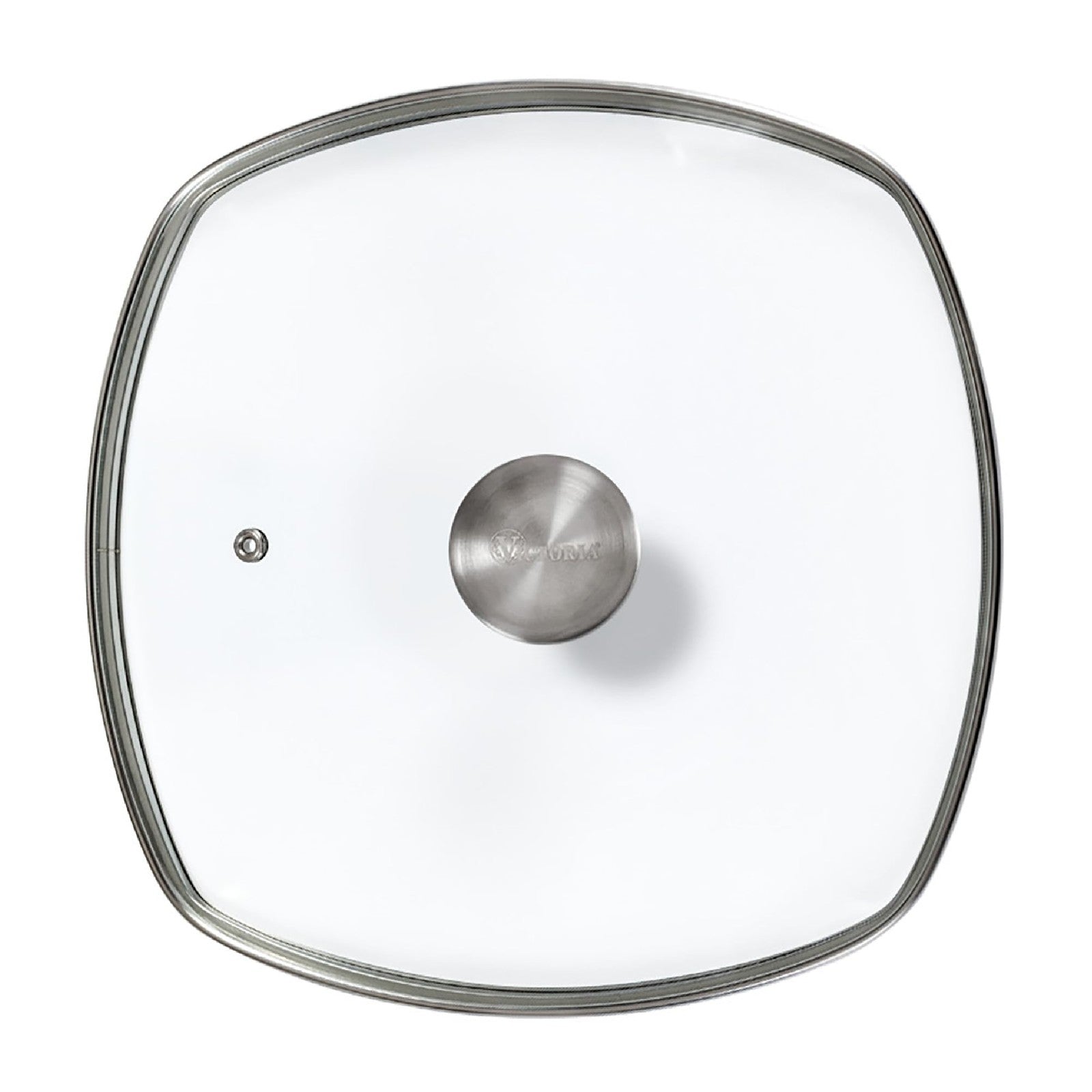 10-Inch Square Skillet Glass Lid, Fits Victoria 9.7-Inch Diameter