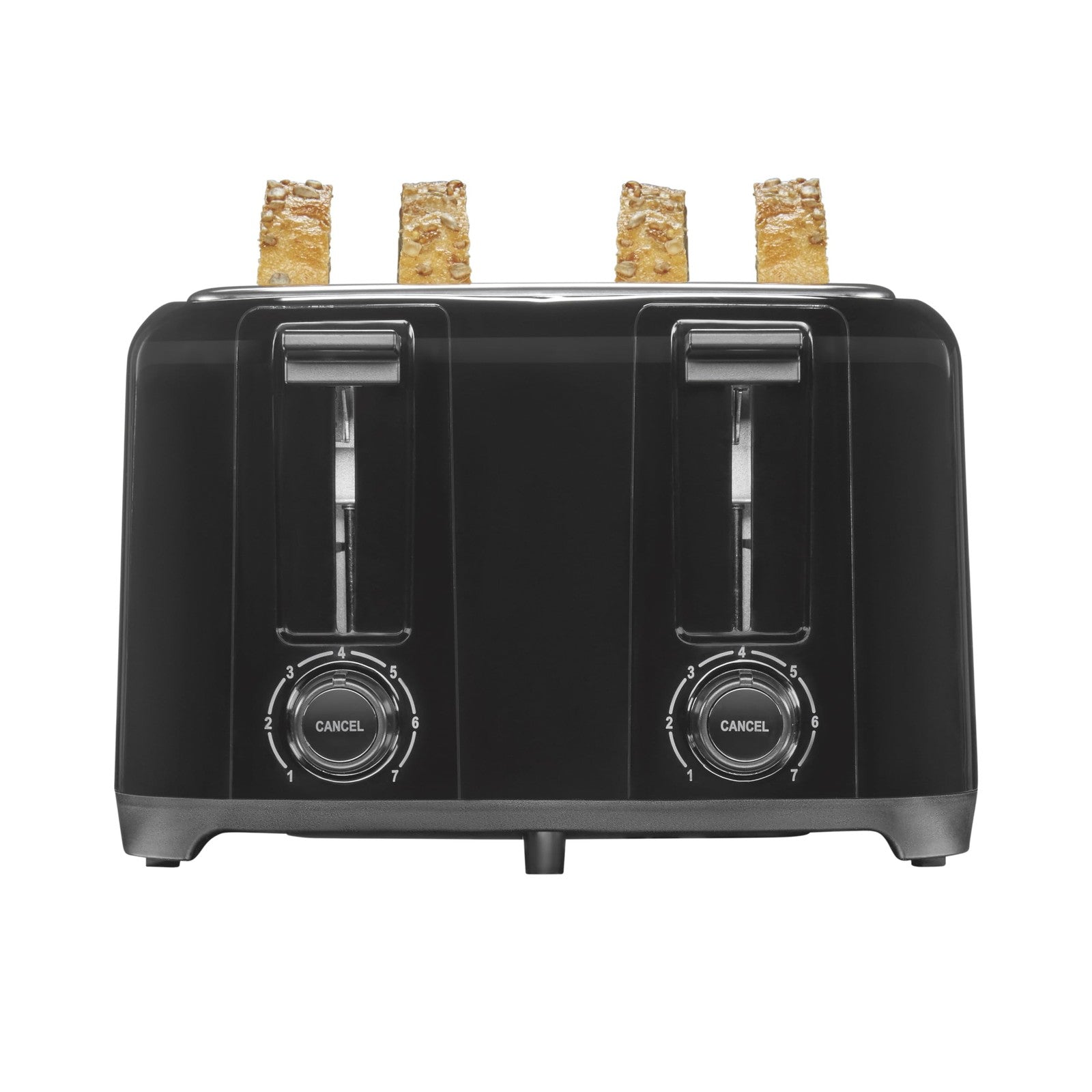 Proctor Silex 4 Slice Toaster Black, Cool-Touch, Shade Selector, Toast Boost