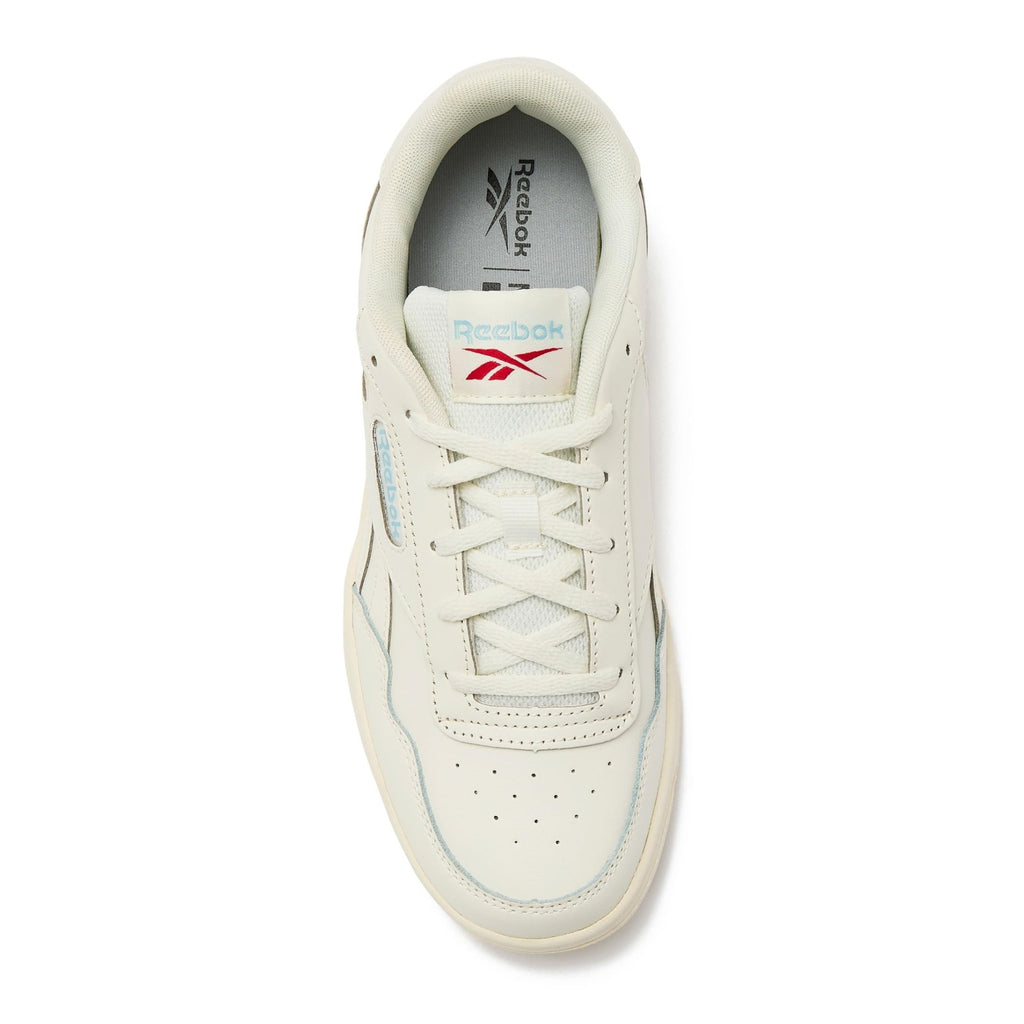 Reebok Court Advance Womens Sneakers Size 8 White Chalk/Blue Pearl/Red