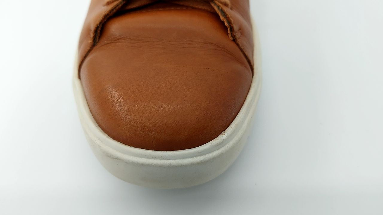 Cole Haan Men's Grand Crosscourt Sneaker, British Tan/Egret, Size 7.5