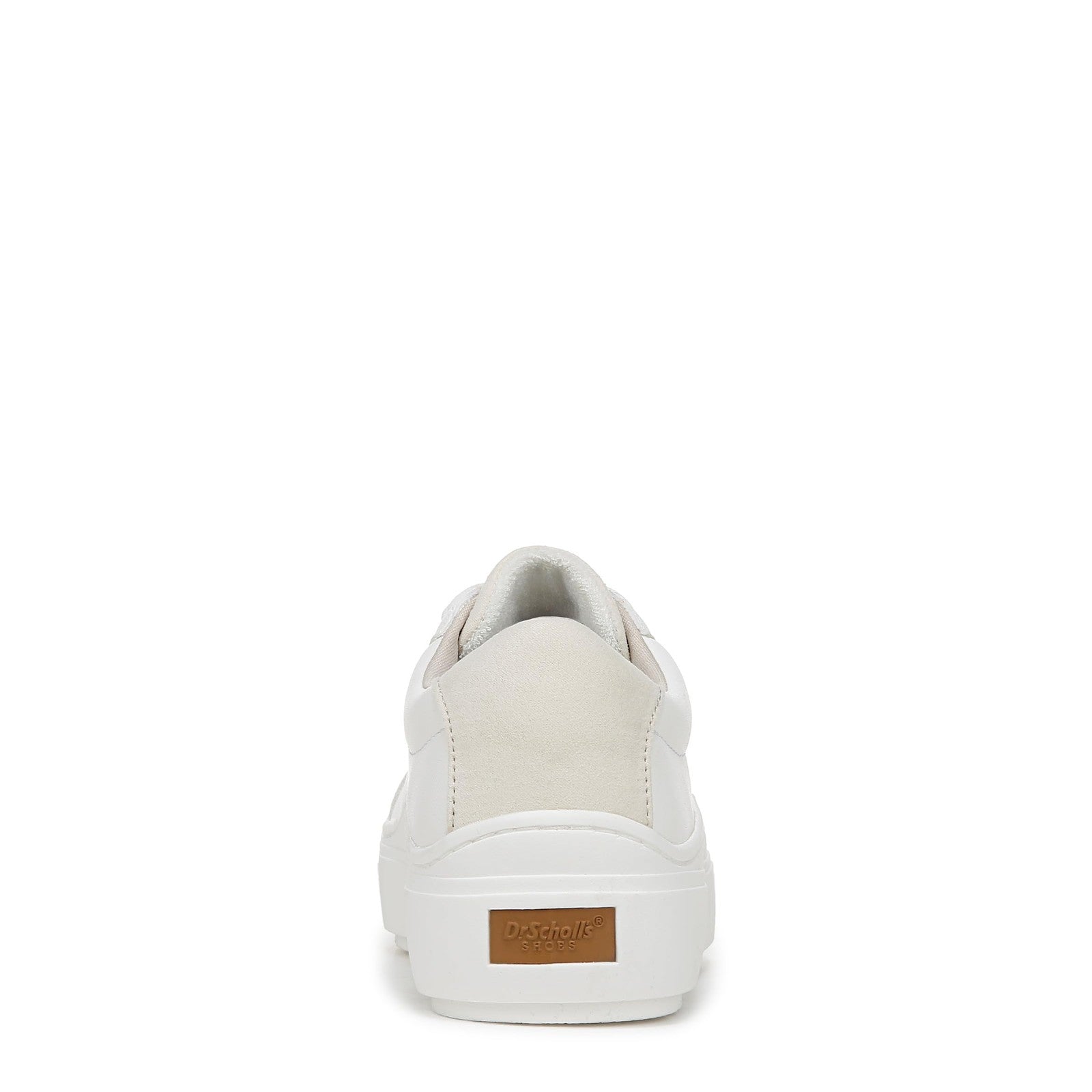 Dr. Scholl's Shoes Womens Time Off Platform Slip On Fashion Sneaker,White,7.5