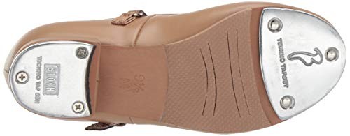 Bloch girls Girl's Merry Jane Tap Dance Shoe, Brown Tan, 13.5 Little Kid US