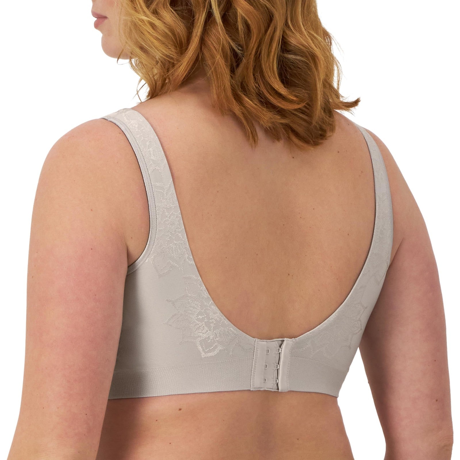 Bali Comfort Revolution Wireless Bra DF3484, Medium, Crystal Grey Aztec