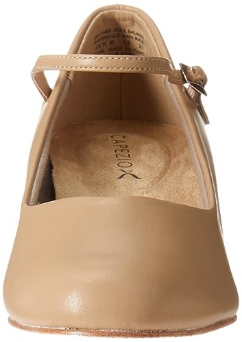 Capezio Women's Cassie Jr. Character Shoe, Caramel, 6M