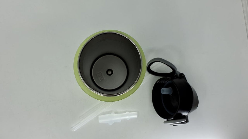 Double Wall 18oz Stainless Steel Water Bottle, Macaron Green, BPA-Free