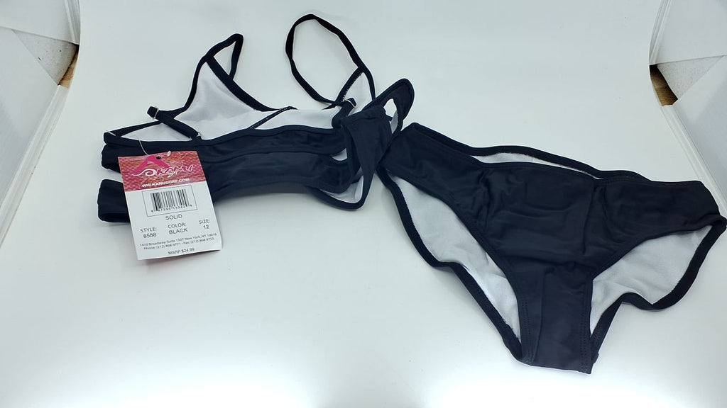 Kanu Surf Solid Wrap Around Bikini