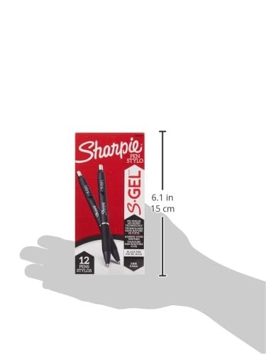 SHARPIE, SAN2096145, S-Gel Pens, 12 / Dozen