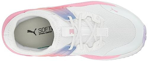PUMA Shoes Pacer Future Sneaker, 2 US Unisex Little Kid, White-Vivid Violet
