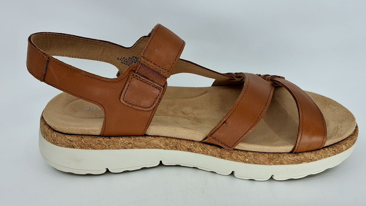 Easy Spirit Women's ILENA Sandal, Brown 210, 8.5 M