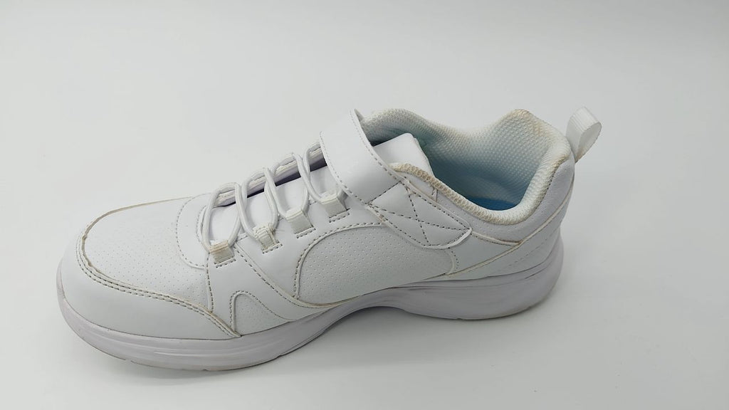 SKECHERS Kids Glimmer Kicks 81445L White 4.5 Big Kid Sneakers