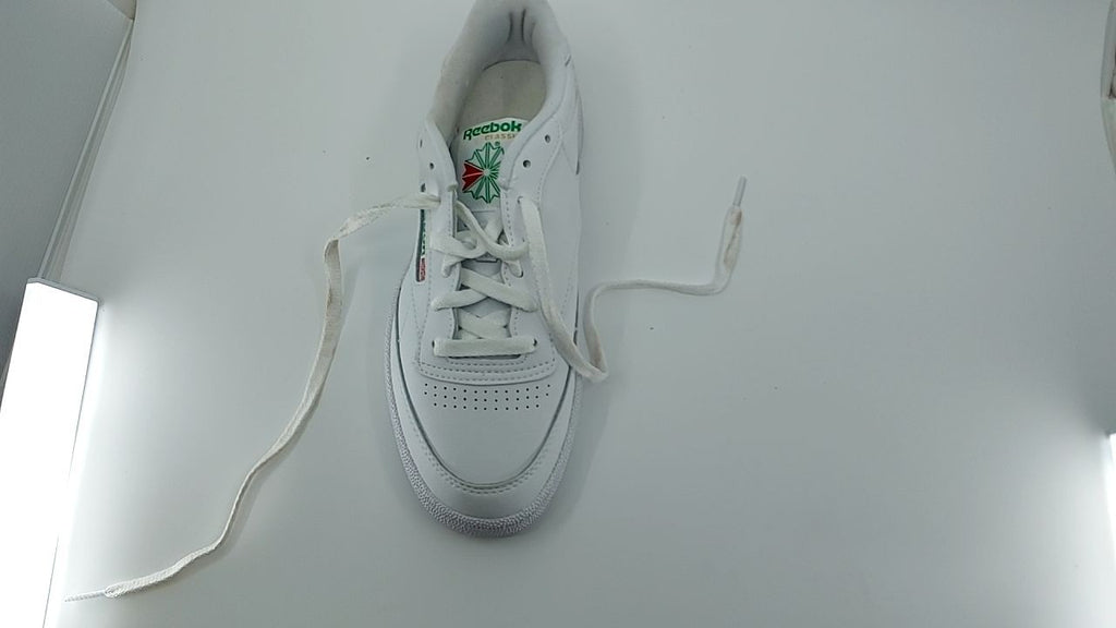 Reebok Men's Club C 85 Walking Shoe, White/Green, 7 M US