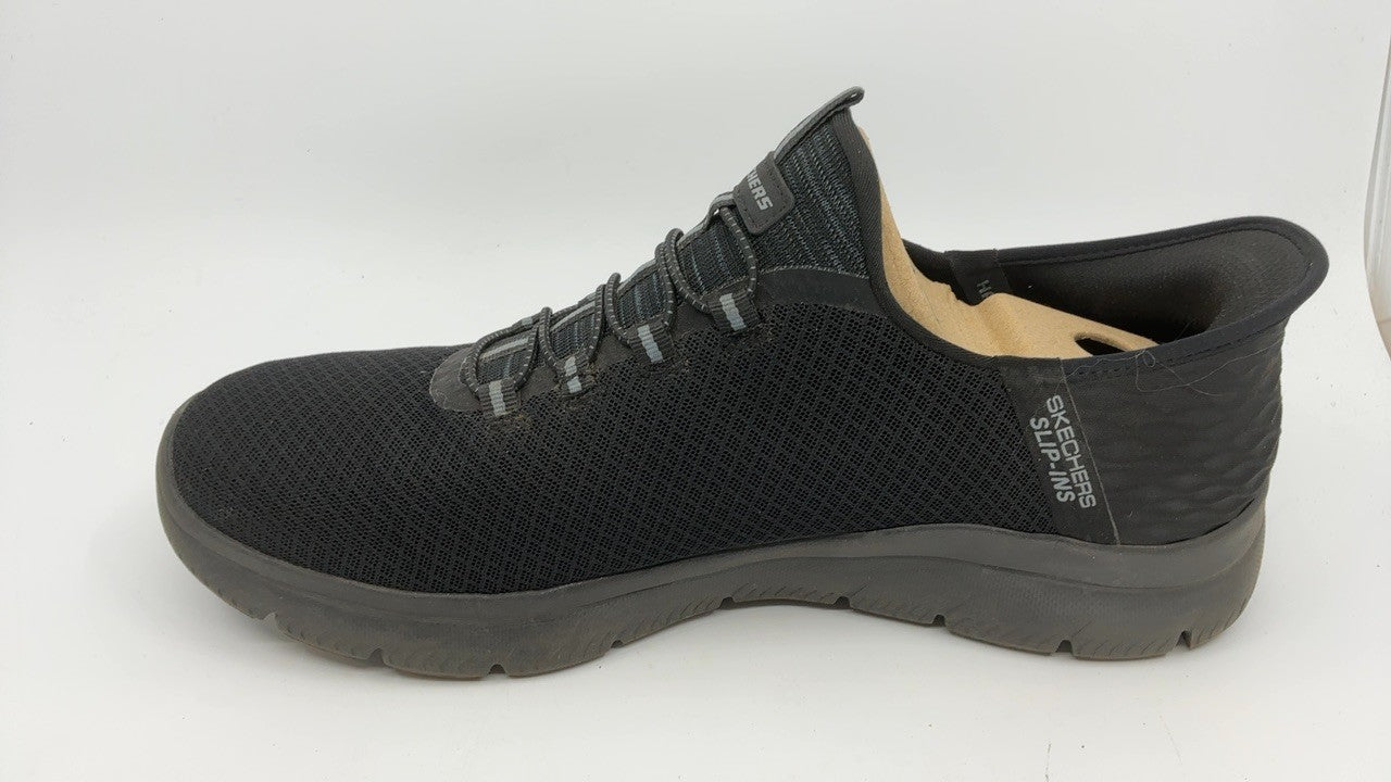 Skechers Men's Slip-in Loafer Summits High Range Black 11 W