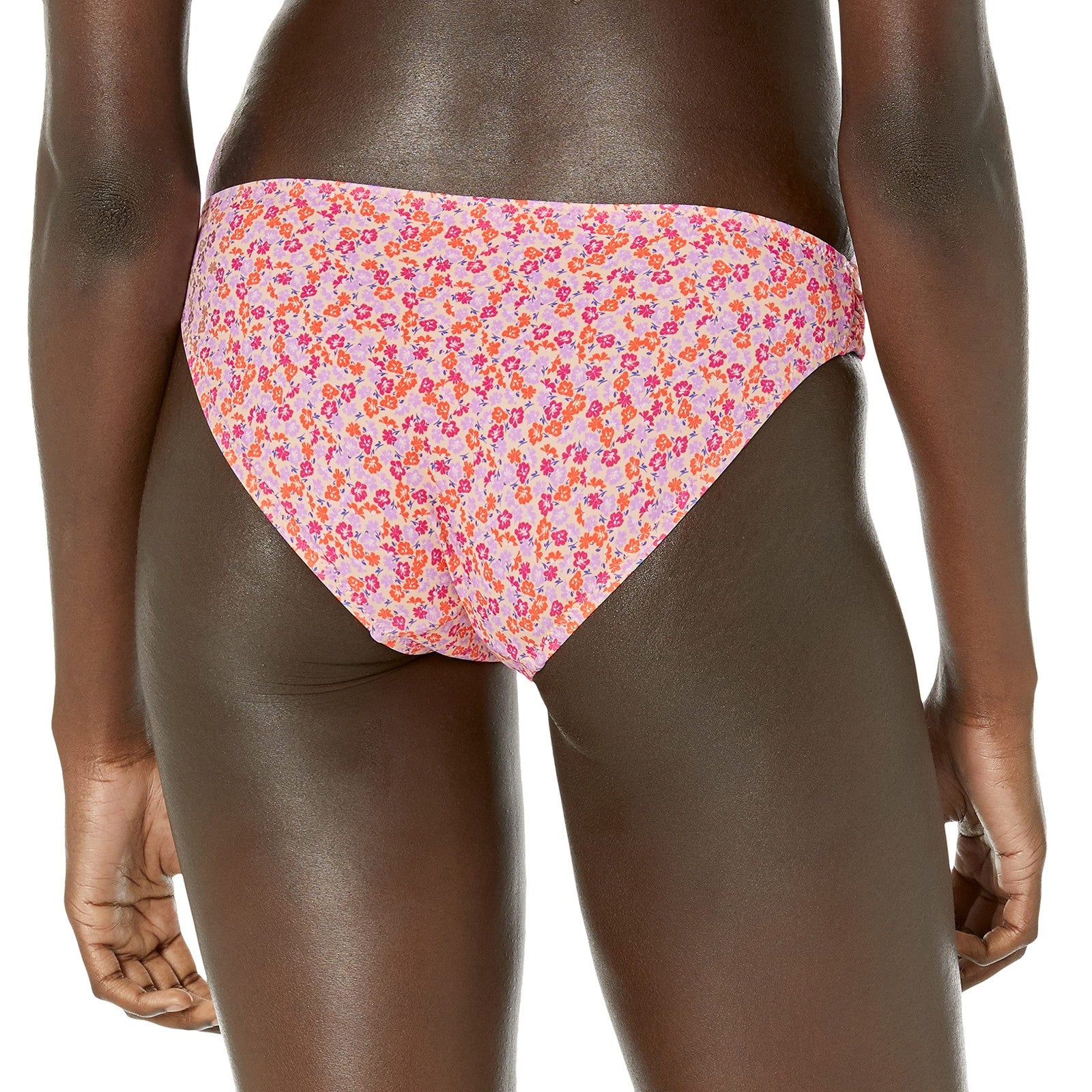 Amazon Essentials Women's AE1676686, Pale Peach, Micro Floral, L