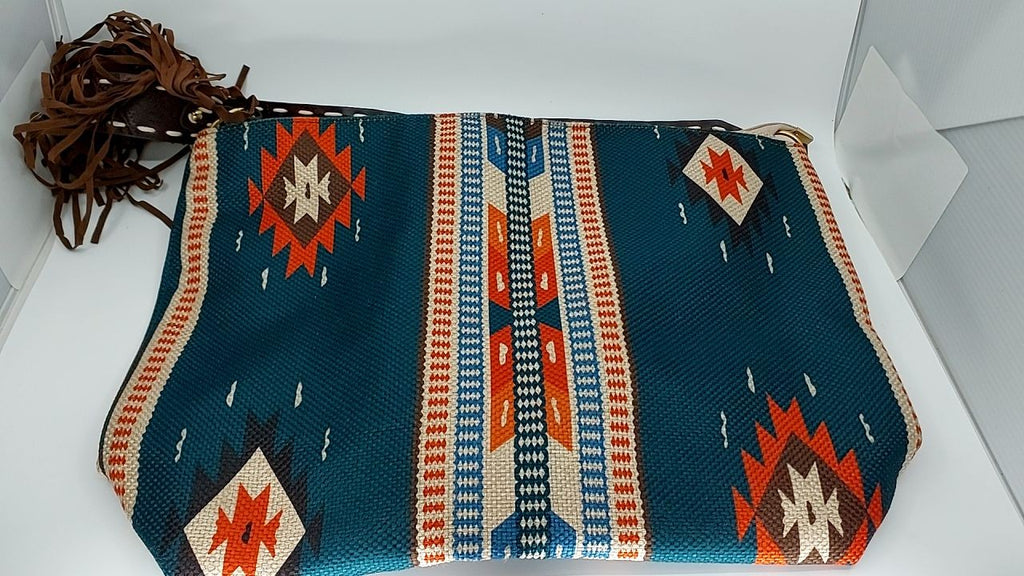 Geometric Canvas Tote Bag