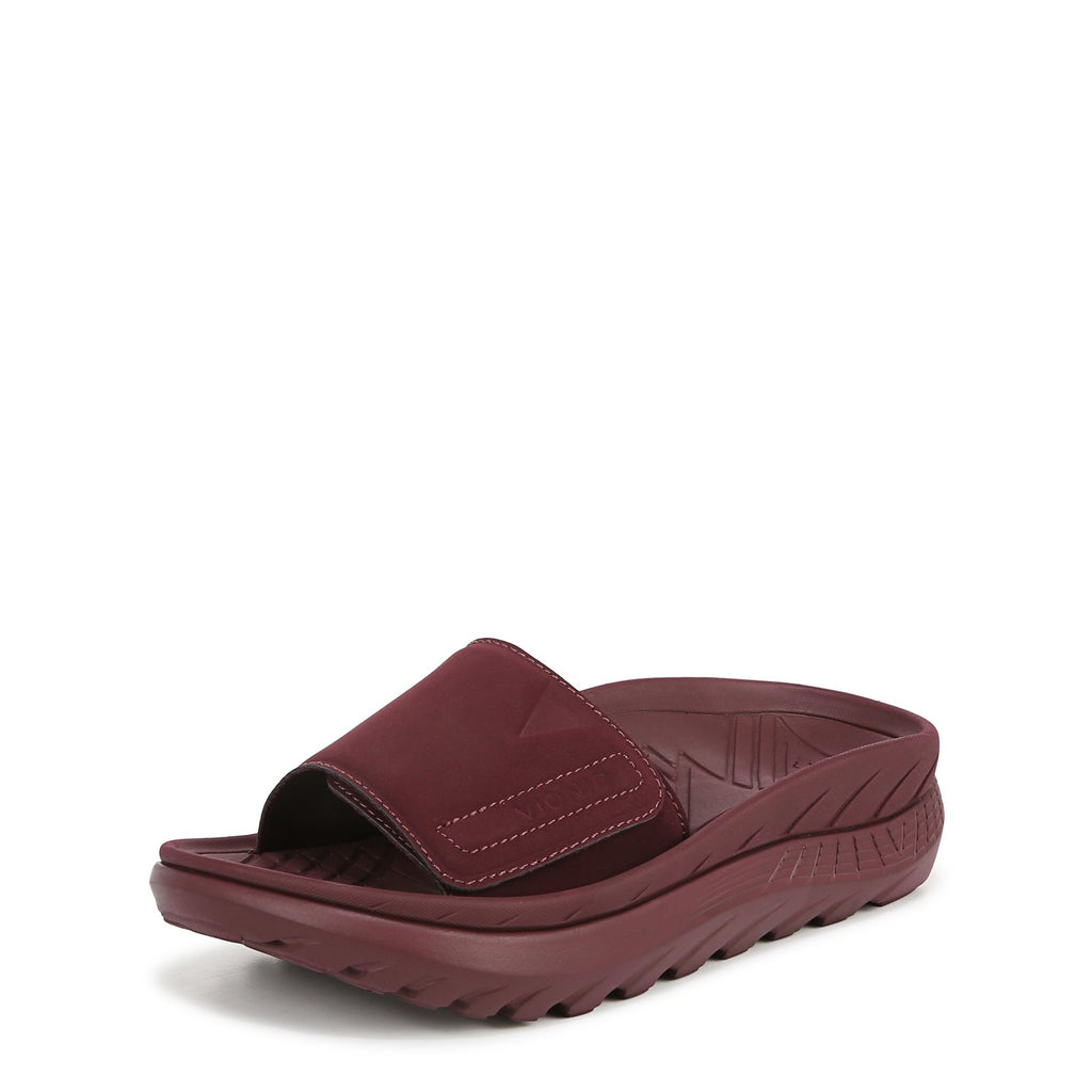 Vionic Unisex Rejuvenate Sandal Port Wine Burgundy 11.5 M/13W
