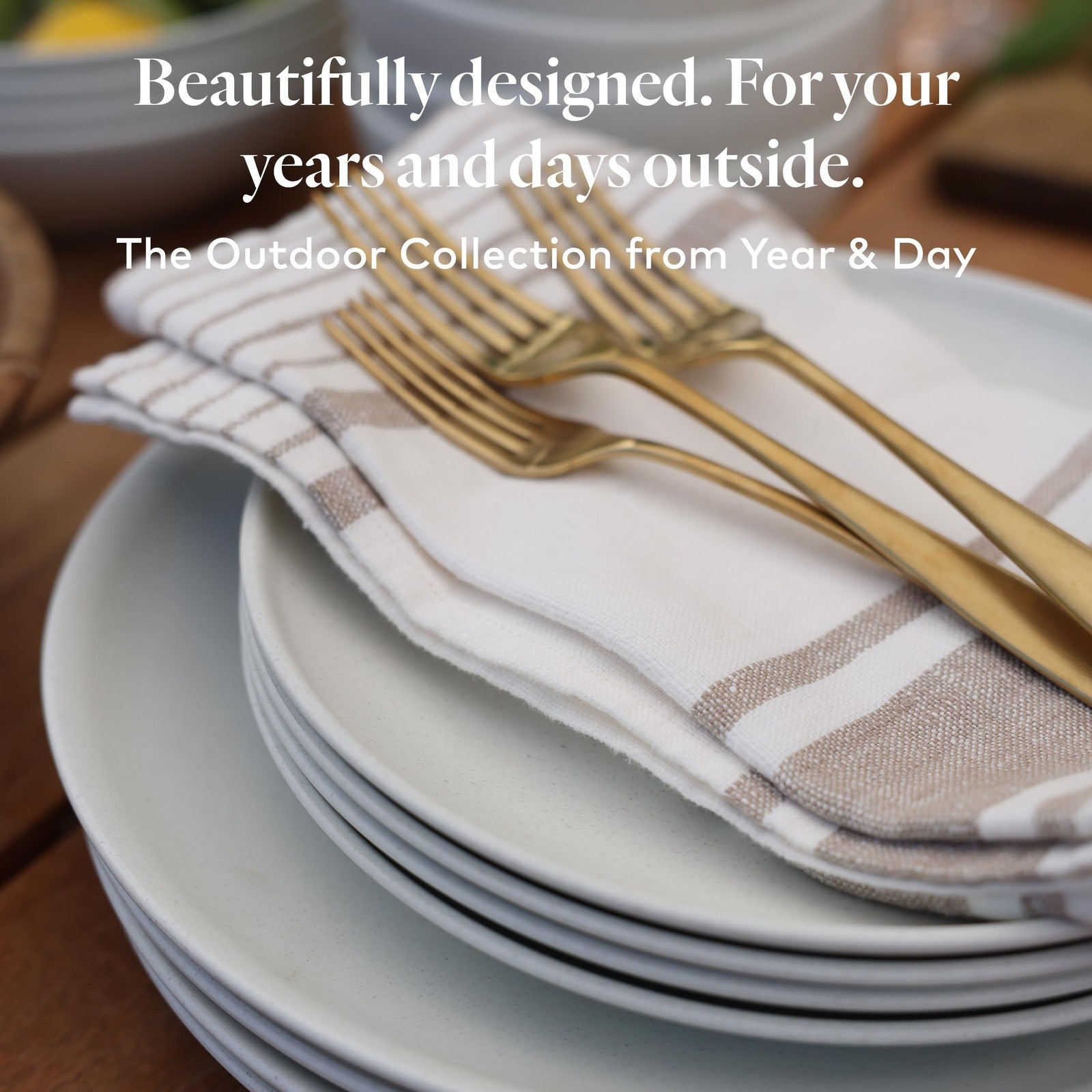 4 Unbreakable Salad Plates, Palm Green, 8.5 in, Plant-Derived Material