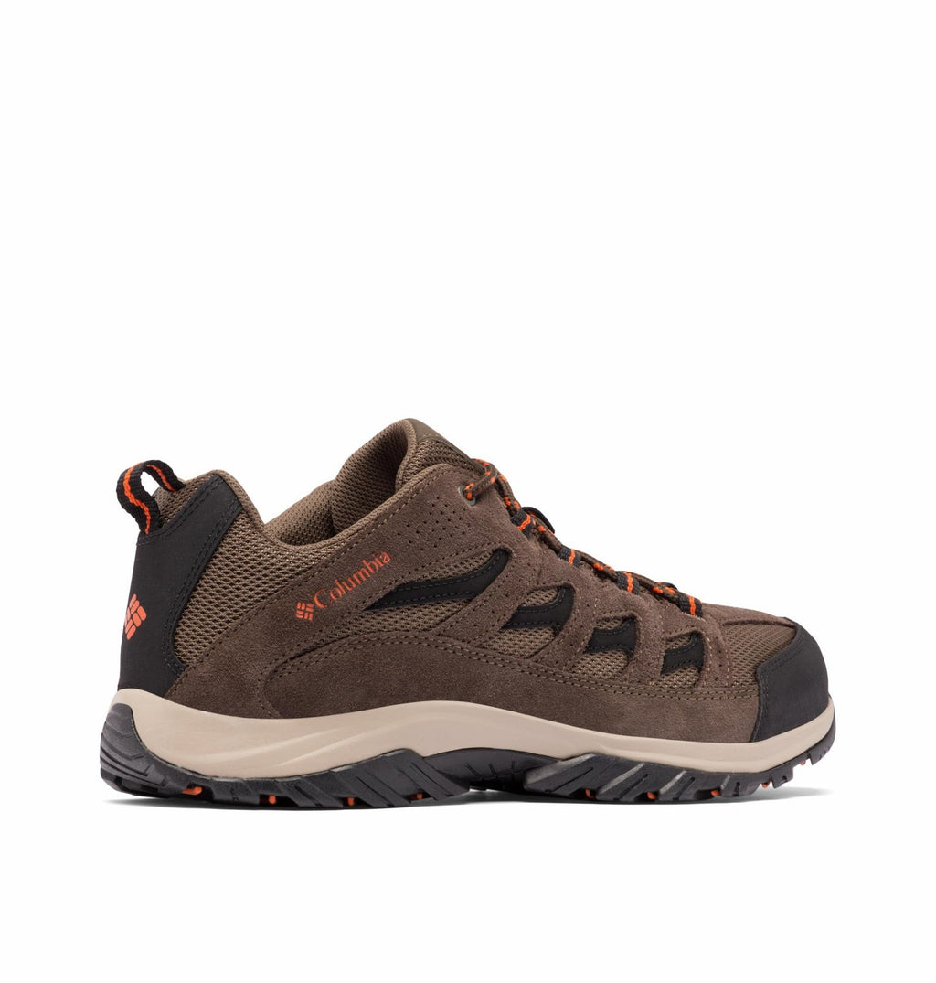 Columbia Mens Crestwood, Camo Brown/Heatwave, 12 Wide