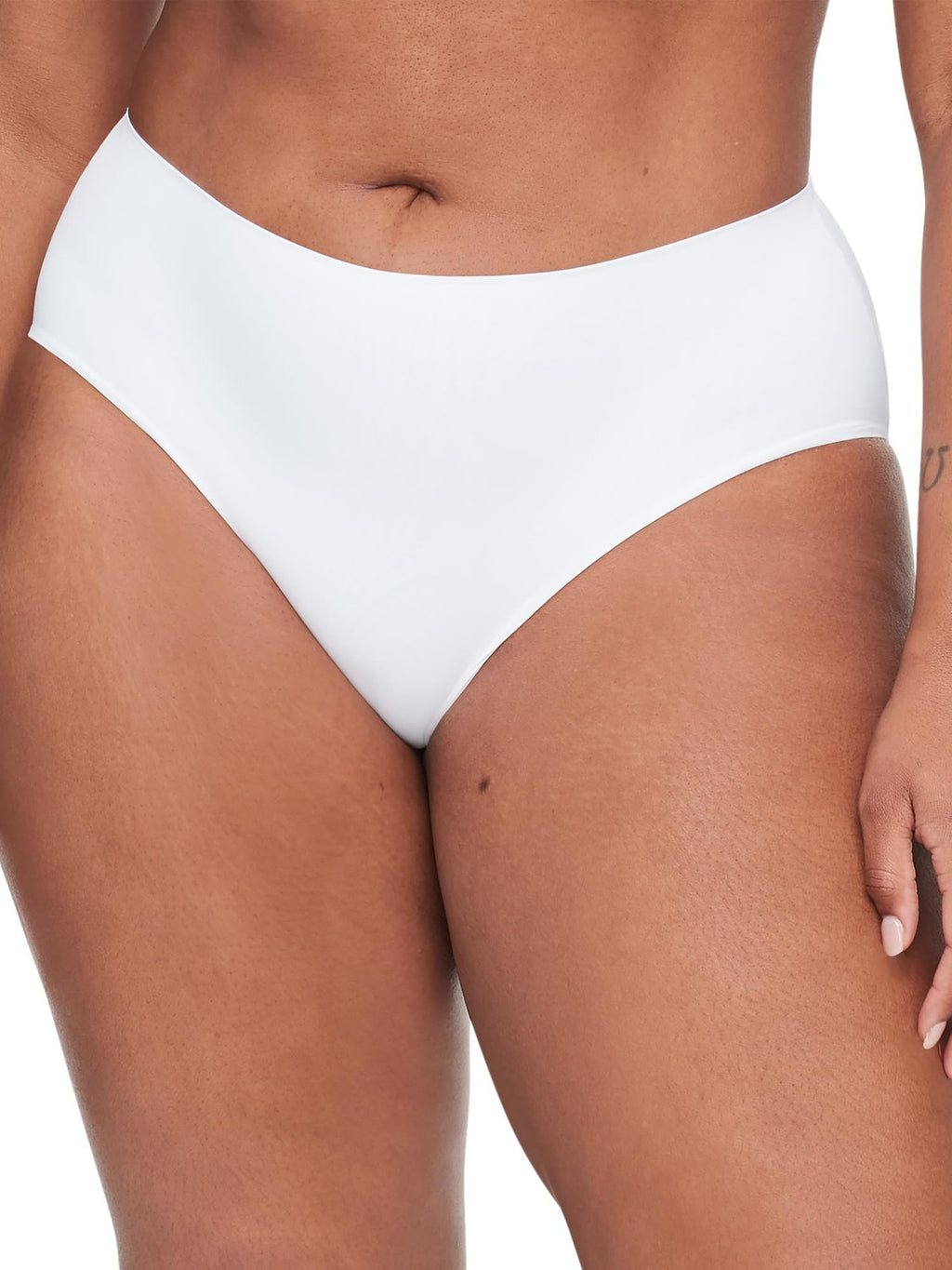 Warner's Smooth It Over Front-Smoothing High Waist Hi-Cut RT9021P White