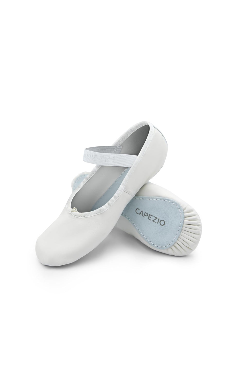 Daisy 205 Ballet Shoe White Leather 1M Little Kid Capezio