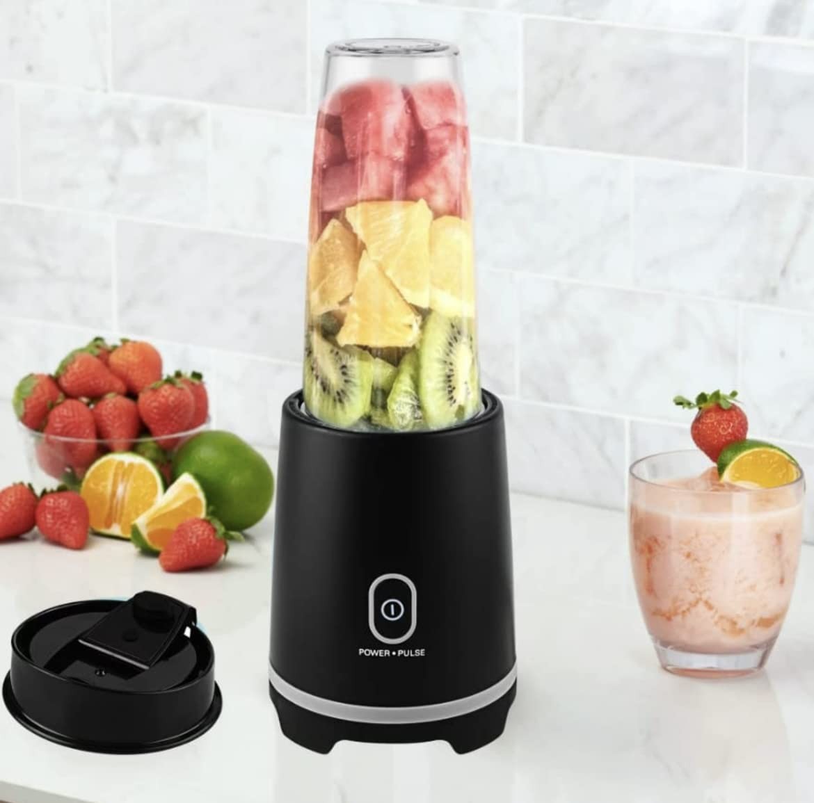 Mainstays Single Serve Blender 16 Oz Black
