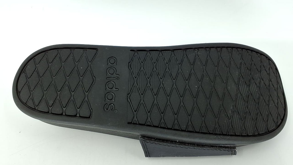 adidas Adult Adilette Comfort Slides Core Black/Core Black/Core Black 8