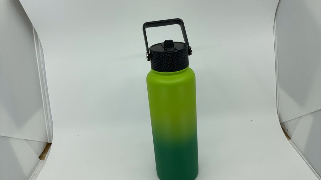 Konokyo 40oz Sport Water Bottle, Insulated Stainless Steel, Bamboo Grove