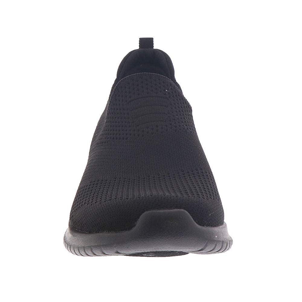 Skechers Women's Low-top Trainers Sneaker, Black 3, 9