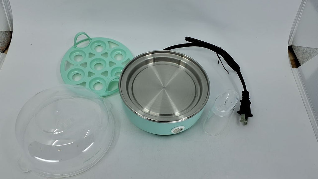 BPA Free Electric Egg Cooker Retro Mint, 7-Egg Capacity, Auto Shut-Off
