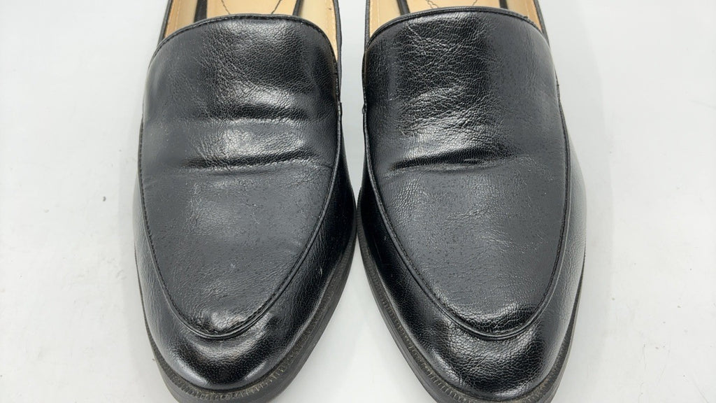 LifeStride Womens Devyn Block Heel Loafer, Black, 9 Wide US