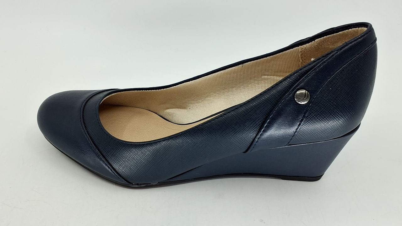 LifeStride Women's Dreams Wedge Pump, Classic Navy, 7 W US
