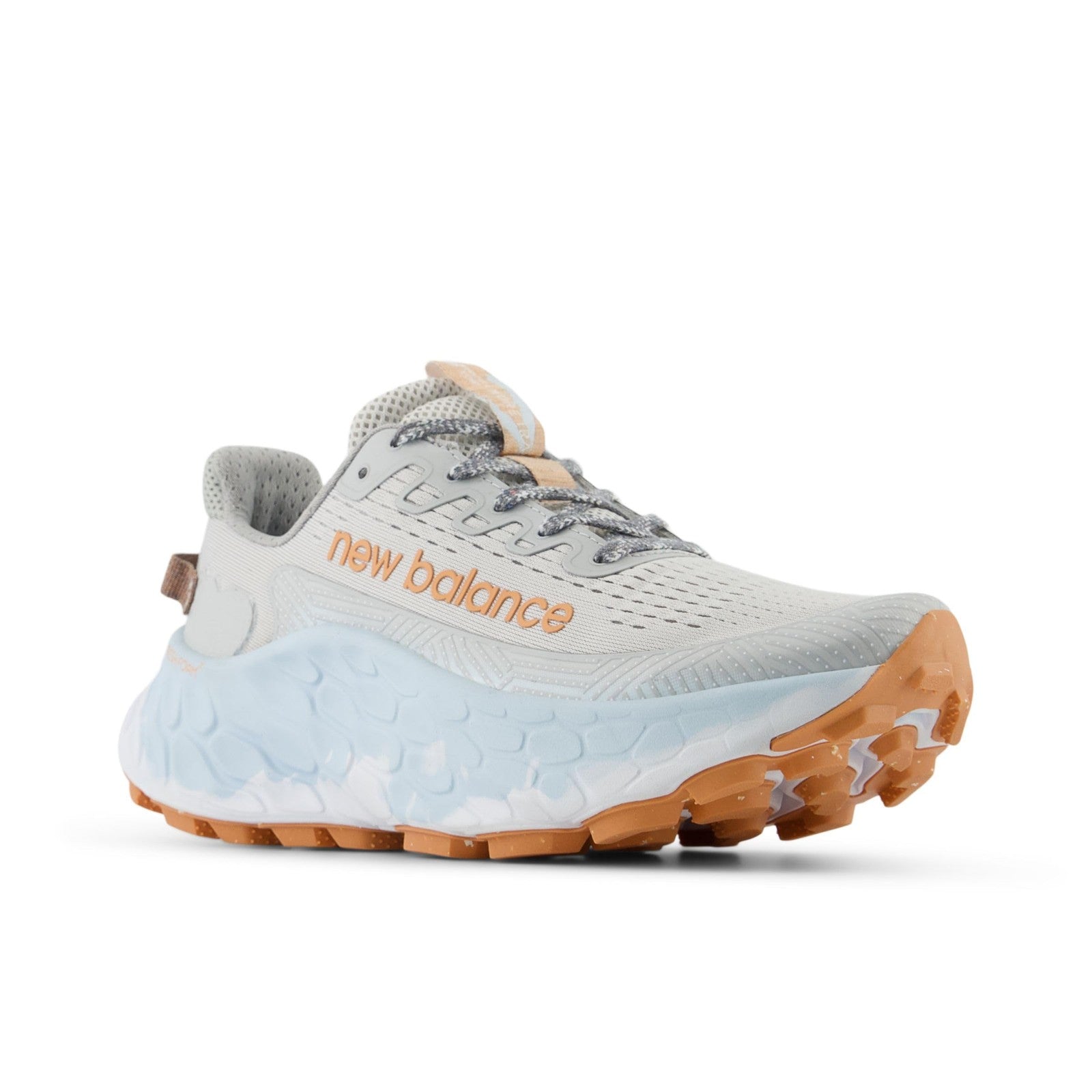New Balance Fresh Foam X More Trail V3 Women’s Running Shoes, Grey Matter/Copper