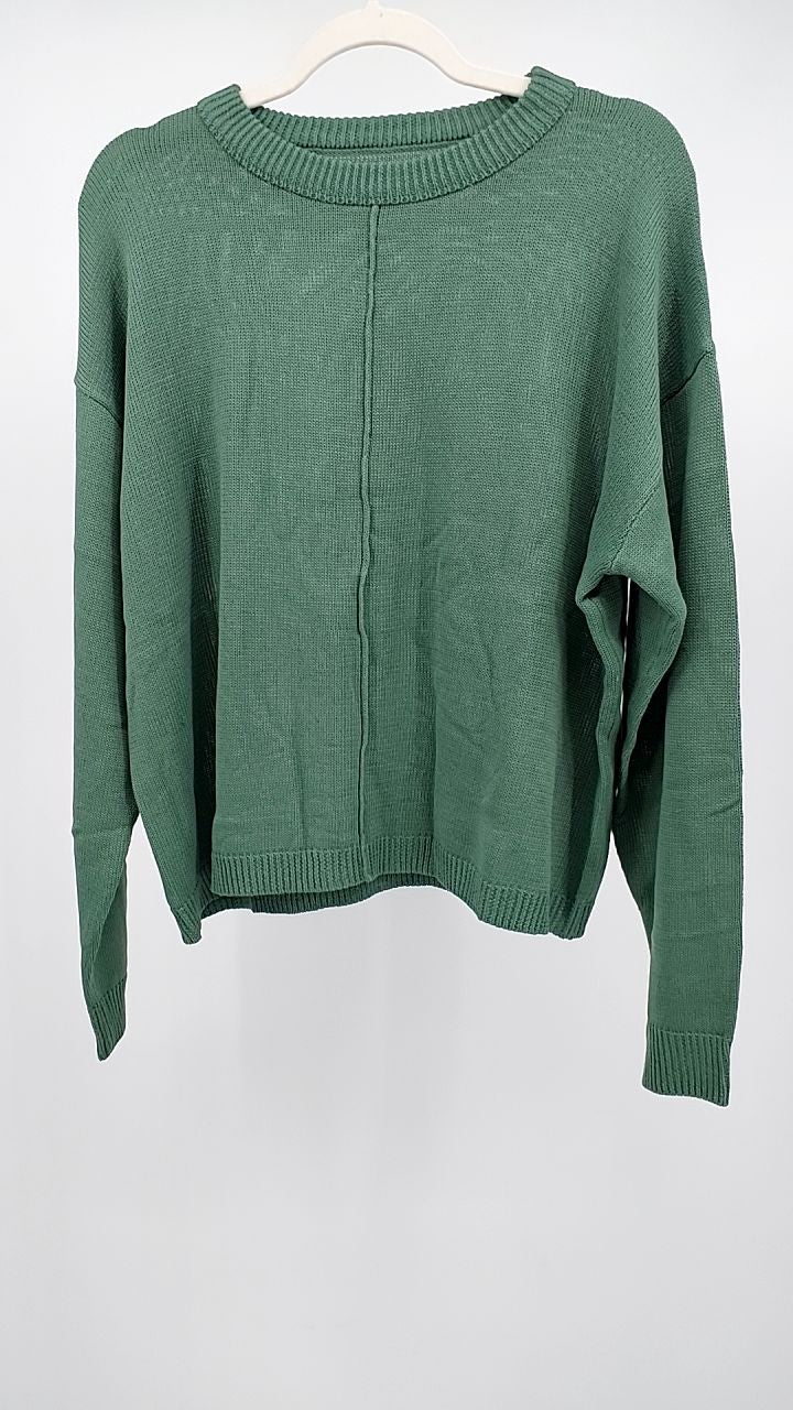 Loose-Fit Dropped Shoulder Sweater