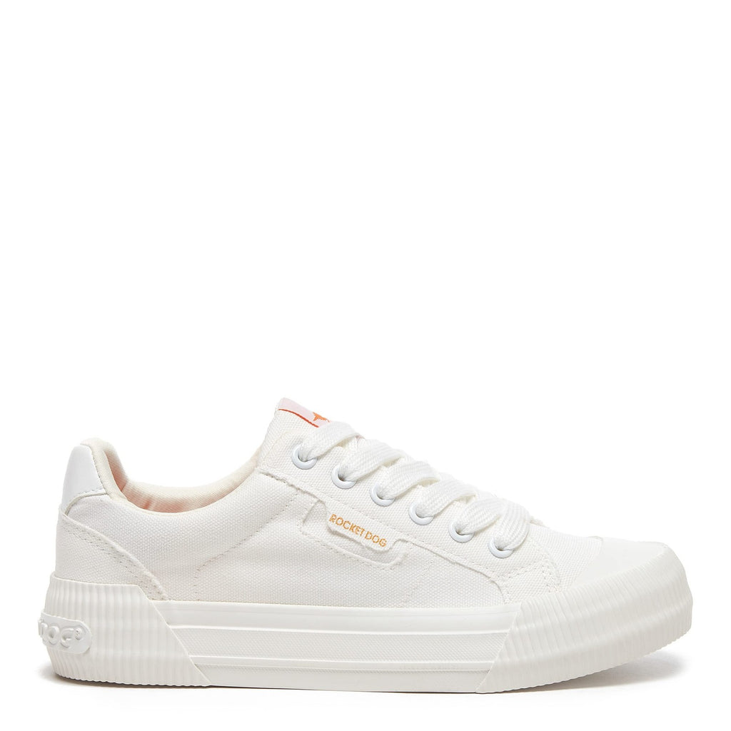 Rocket Dog Women's Cheery Sneaker, Canvas White, 8