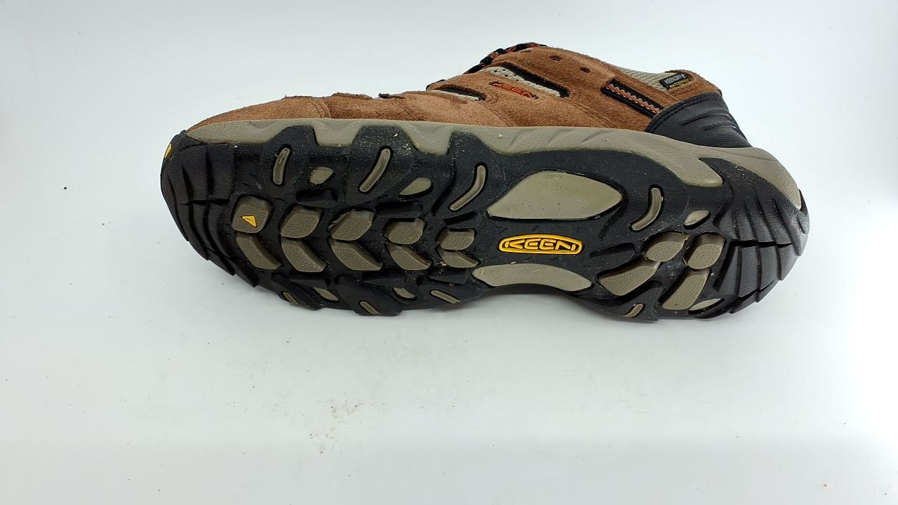 Men's Headout Waterproof Hiking Shoe  |  Bison/Fossil Orange - 8.5 / Regular