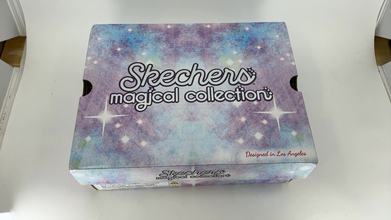 Skechers Kids Unicorn Dreams MAGI Sneaker 3.5 Big Kid Lavender/Hot Pink
