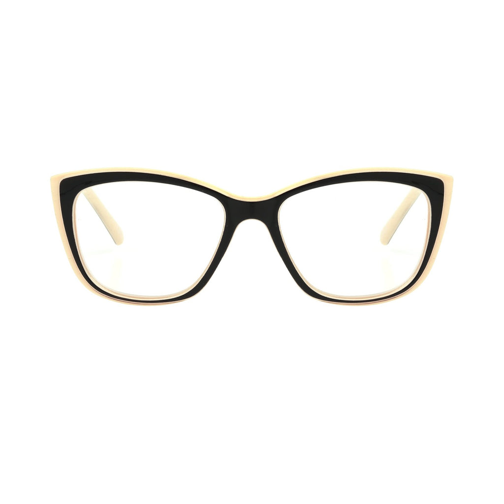 Readers.com the Gloria Black/tan, Size: 2.00