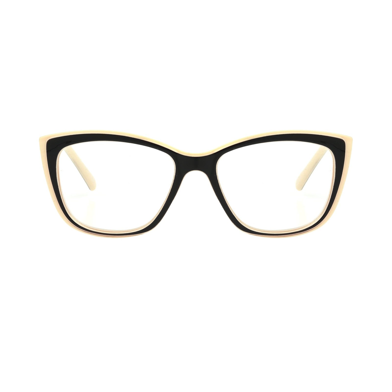 Readers.com the Gloria Black/tan, Size: 2.00