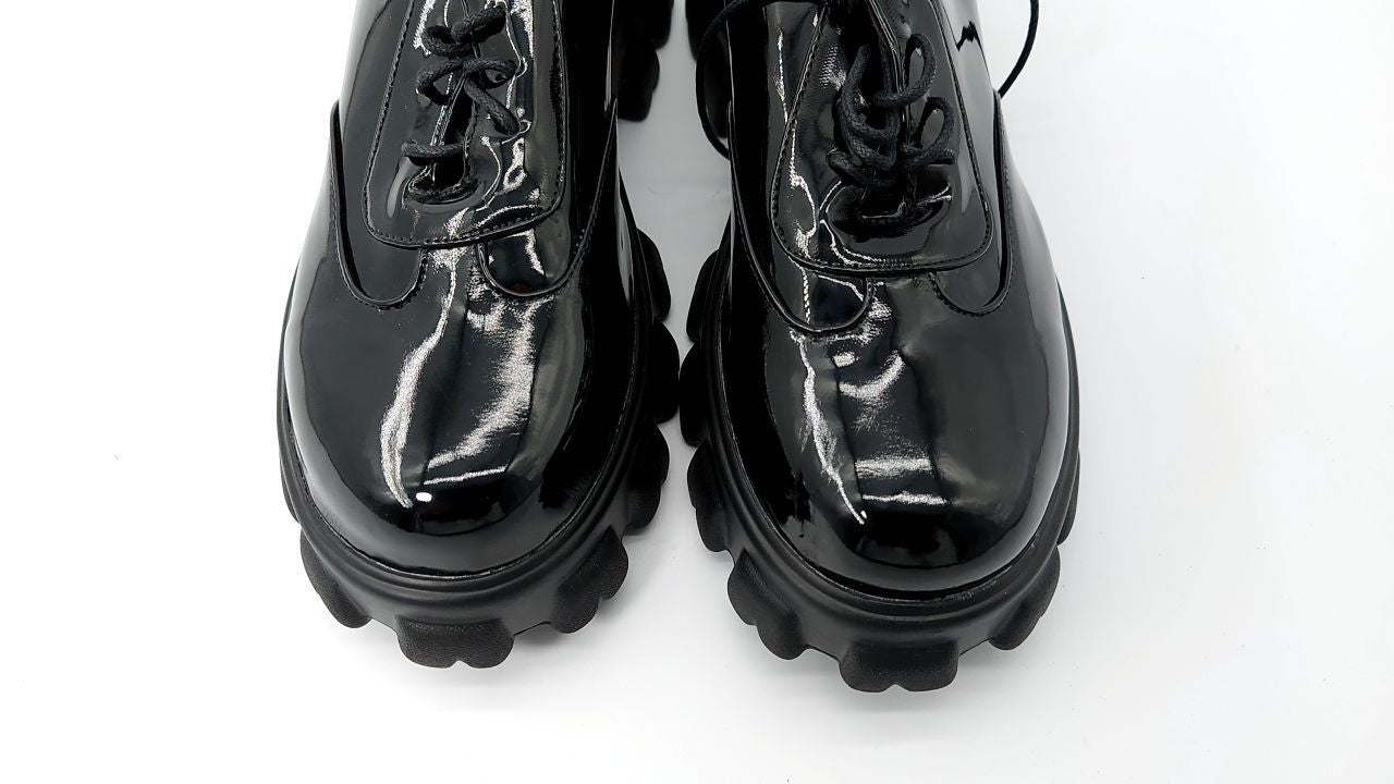 Franco Sarto Women's Balin Oxford, Black, 9.5 M