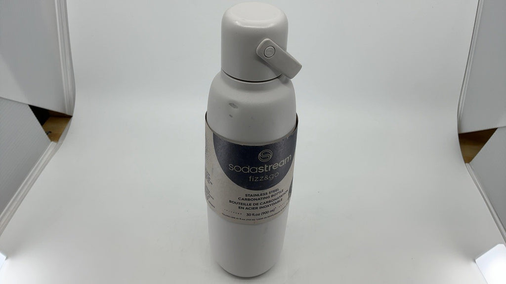 SodaStream Fizz & Go Metal Bottle Sand 0.9L Carbonating Bottle