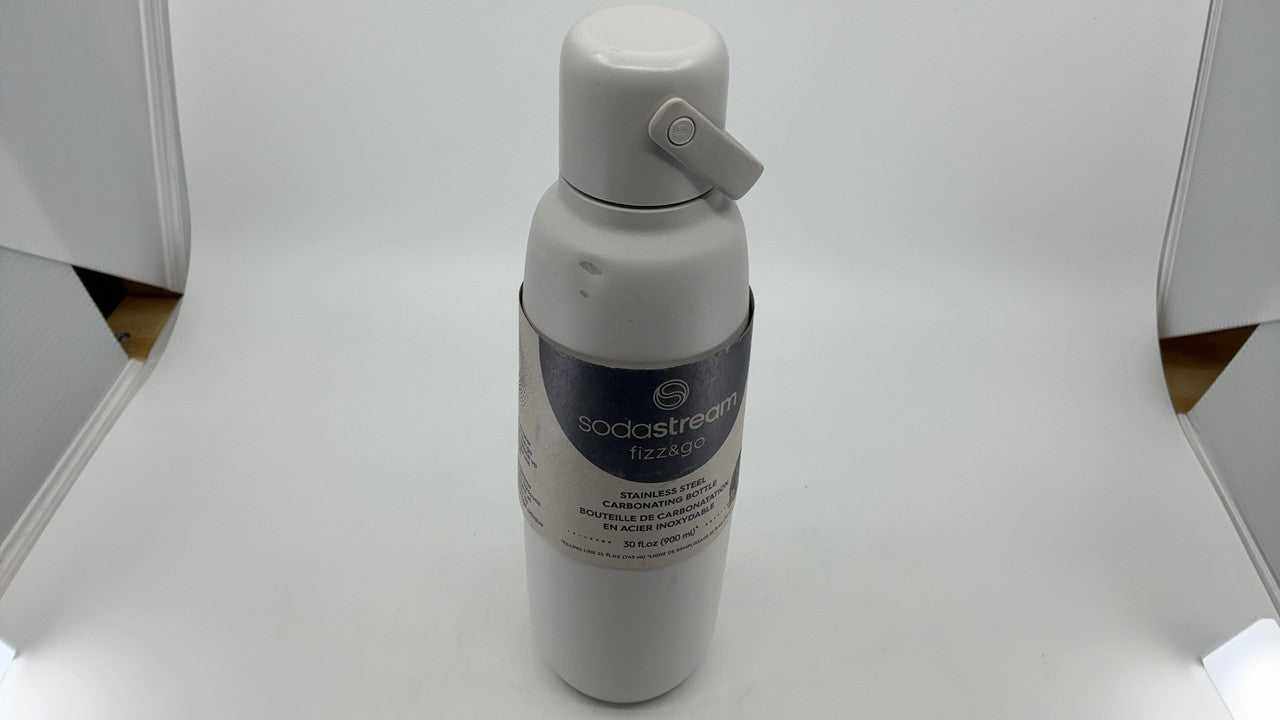 SodaStream Fizz & Go Metal Bottle Sand 0.9L Carbonating Bottle