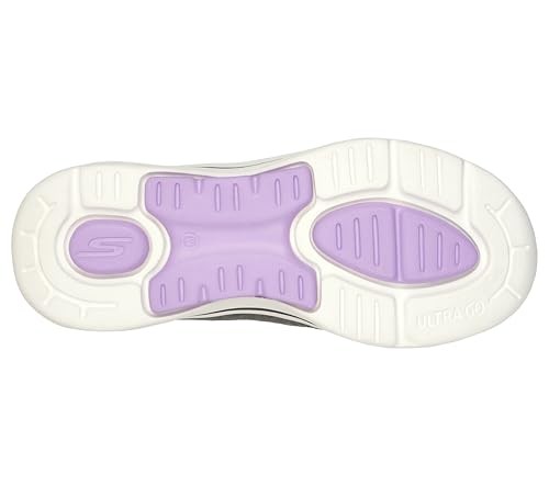Skechers Women's Go Walk Arch Fit Unify Sneaker, Gray/Lavender, 7