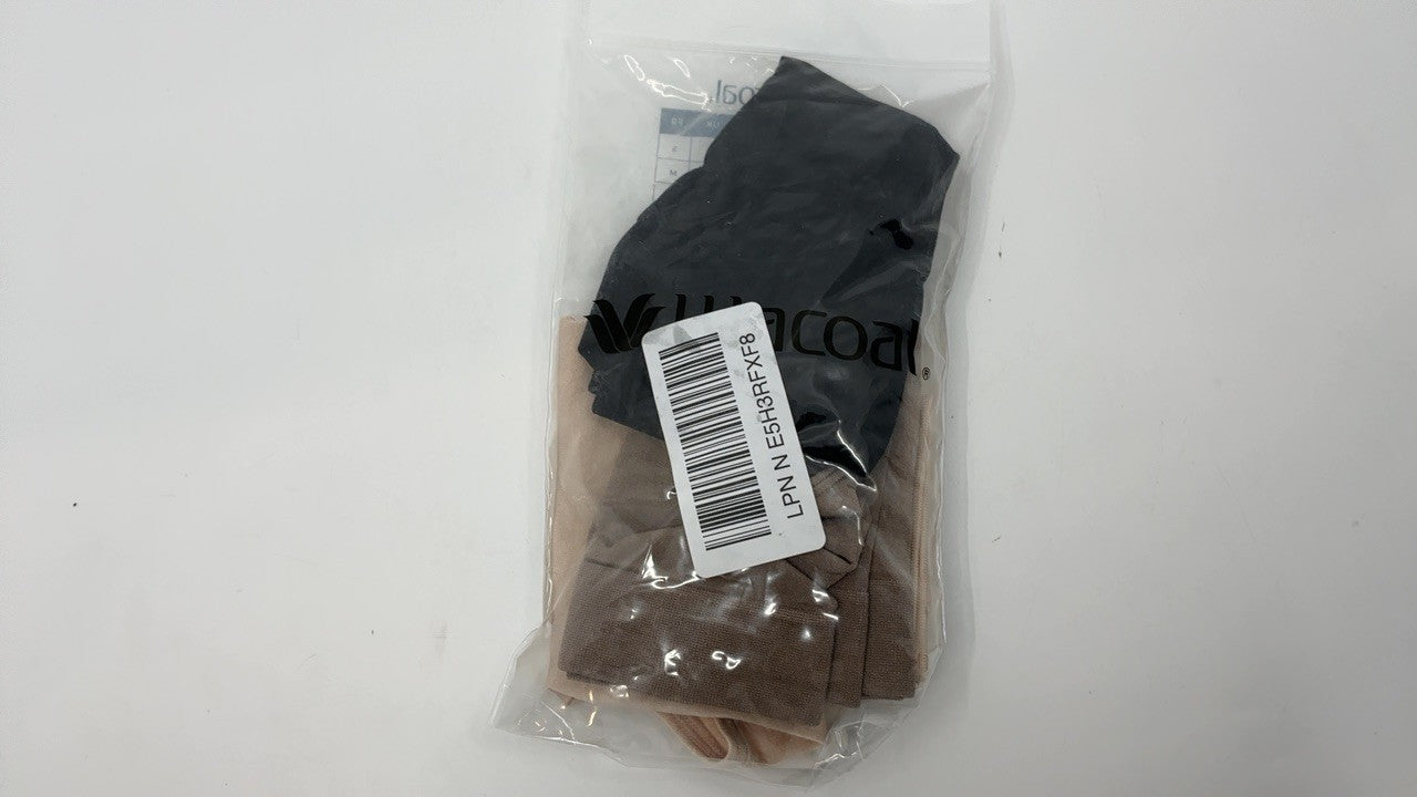 Wacoal Women's Briefs 3 Pack, Large, Smooth, Rose Dust, Deep Taupe, Black