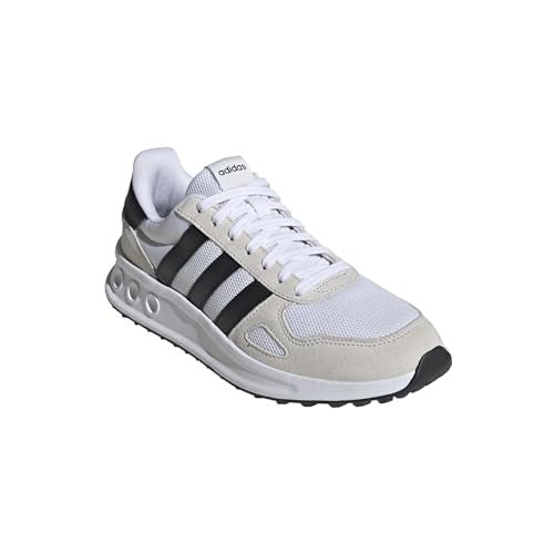 adidas Men's Run 84, White/Black/Crystal White, 9.5