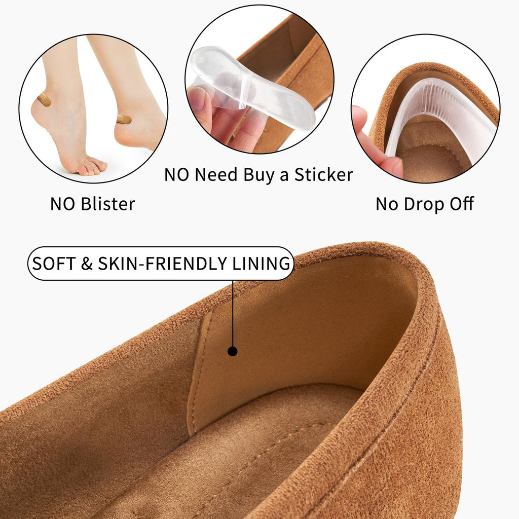 Size 8 Brown Slip On Loafers for Women - Casual & Comfortable,  9-9.5