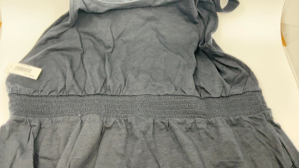 X-Large Black Summer Maxi Dress, Sleeveless, Elastic Waist