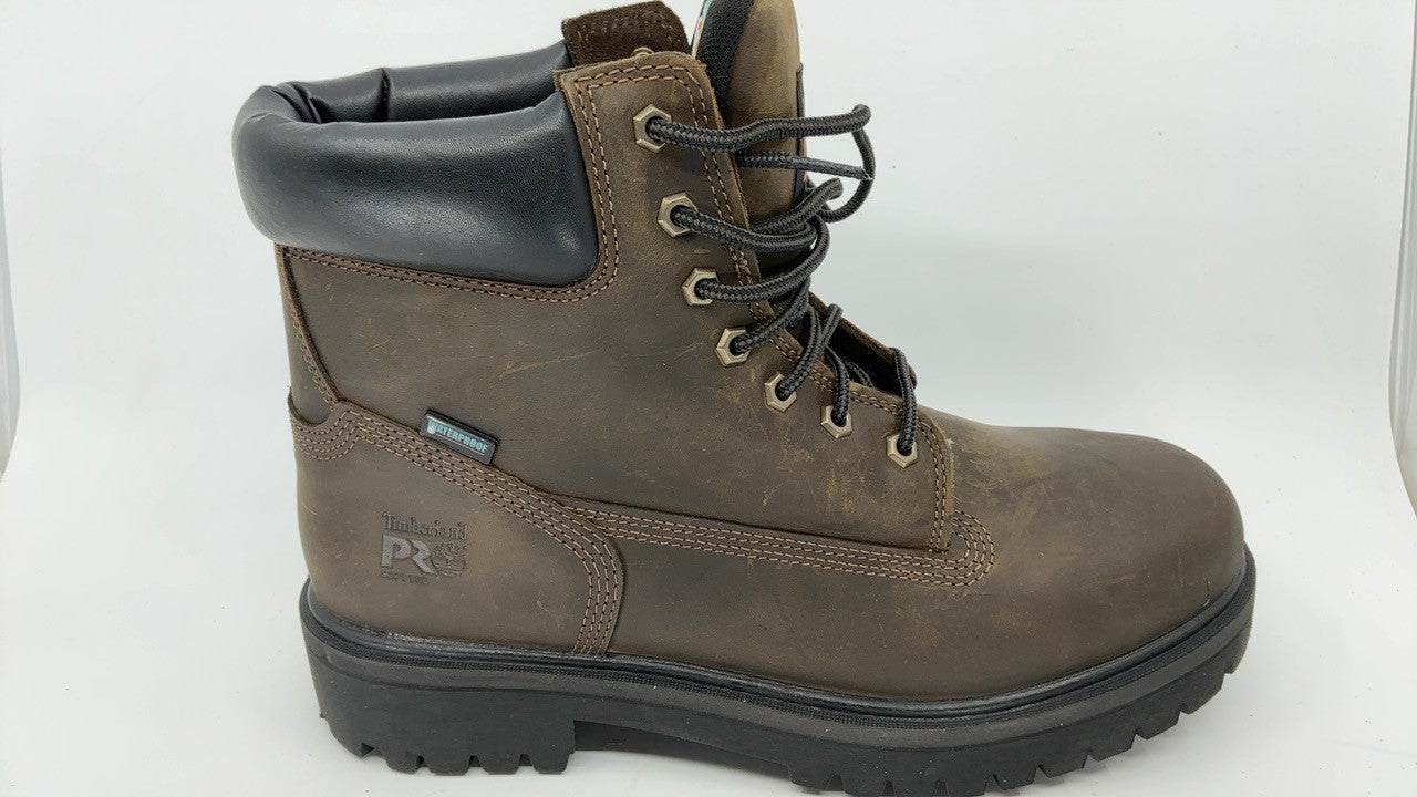 Timberland PRO 6 Inch Soft Toe Work Boots, Insulated, Waterproof, Brown, 11 M