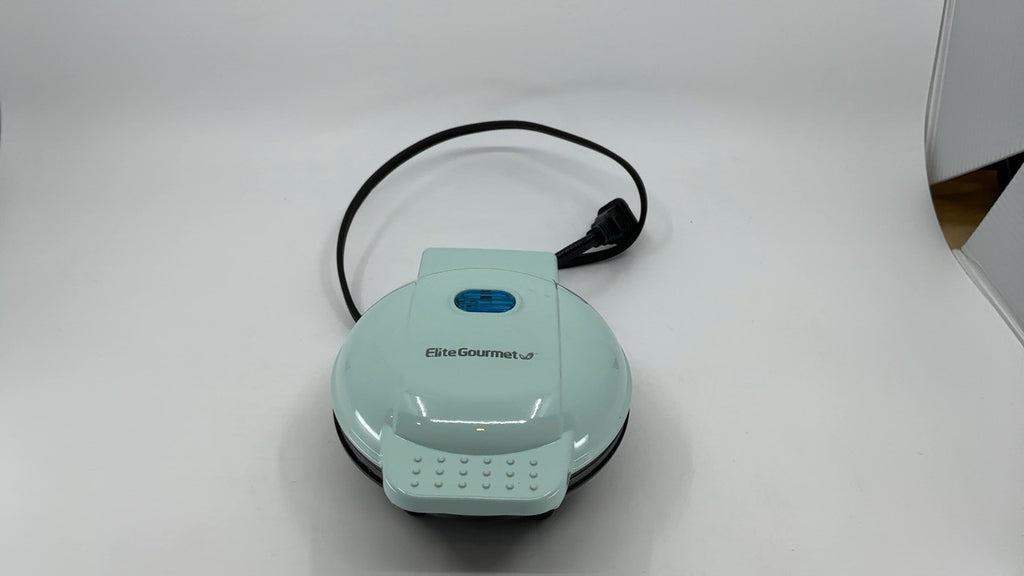 Elite Gourmet Nonstick Waffle Maker, 4.5-Inch, Compact Design
