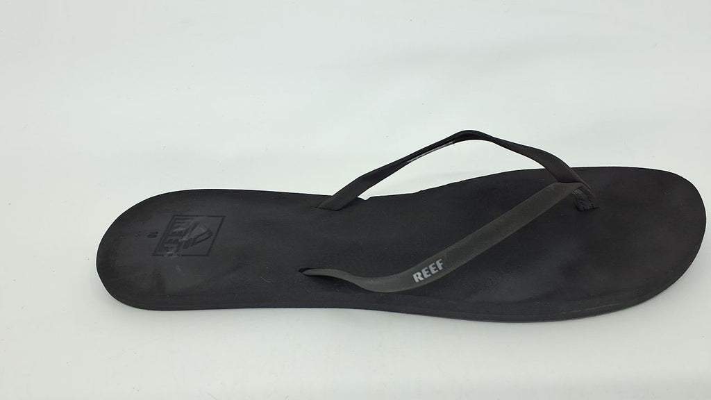 Reef Bliss Nights Flip Flop, Womens Sandal, Black, Size 10, Lightweight