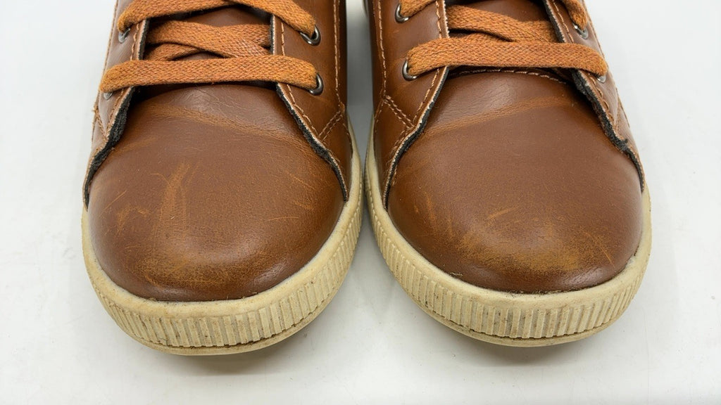 Deer Stags Boys' Kane Dress Fashion Sneaker in Dark Tan / 1.5 Little Kid