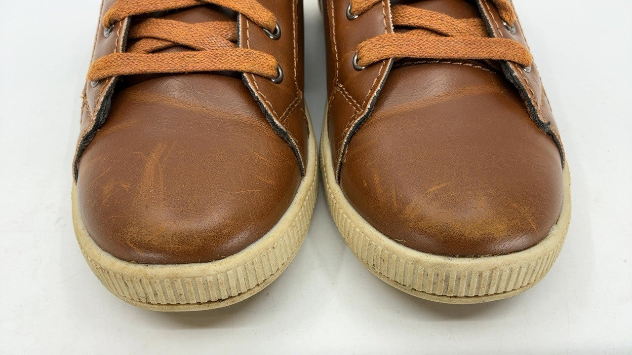 Deer Stags Boys' Kane Dress Fashion Sneaker in Dark Tan / 1.5 Little Kid